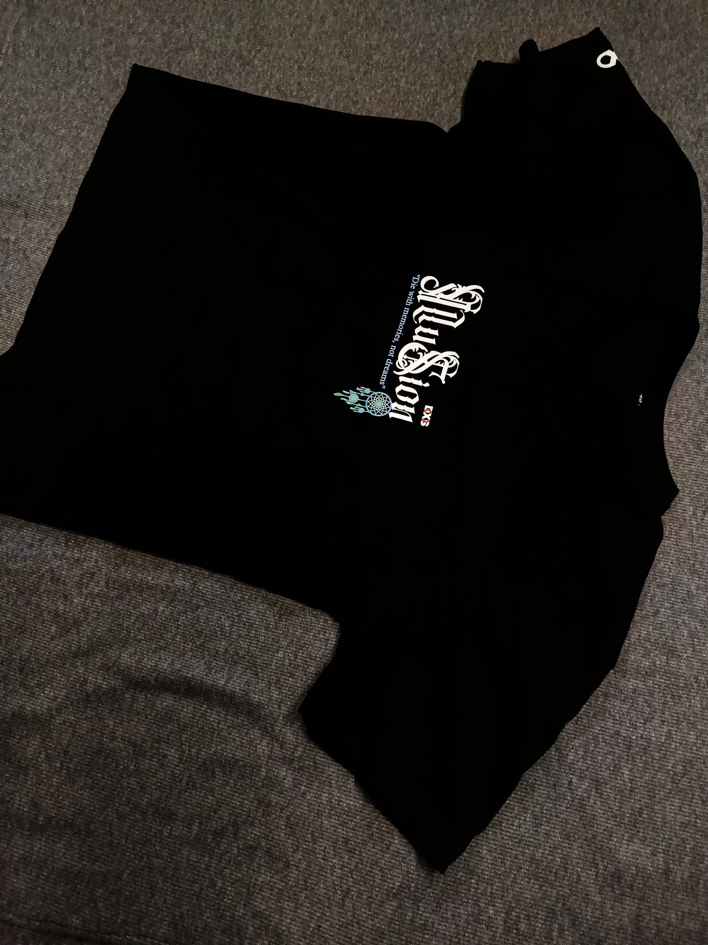 DREAMS - PREMIUM OVERSIZED TEE - ILLUSION SERIES CHAPTER 3 - BLACK (WOMEN'S)