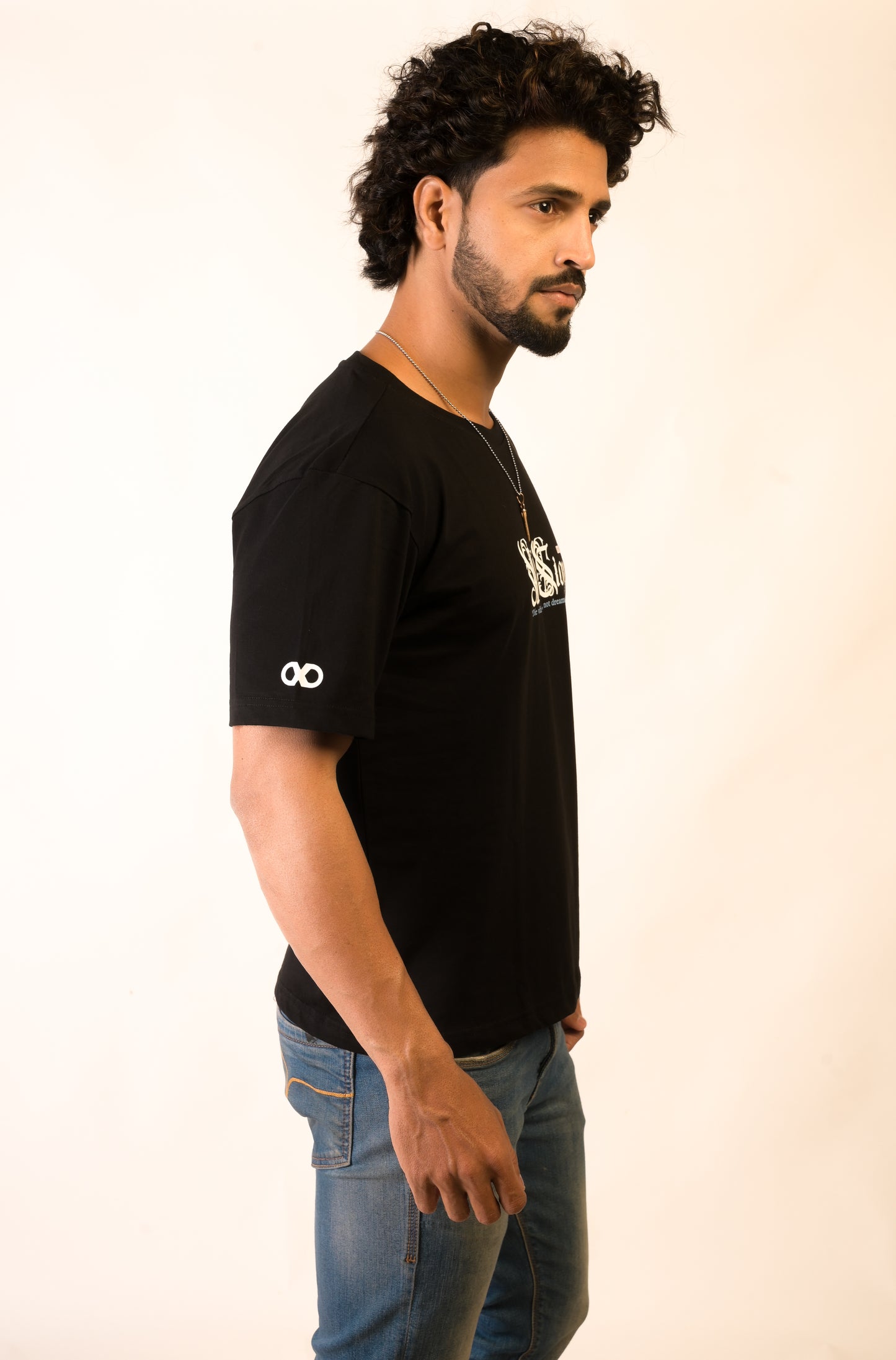 DREAMS - PREMIUM OVERSIZED TEE - ILLUSION SERIES CHAPTER 3 - BLACK (MEN'S)