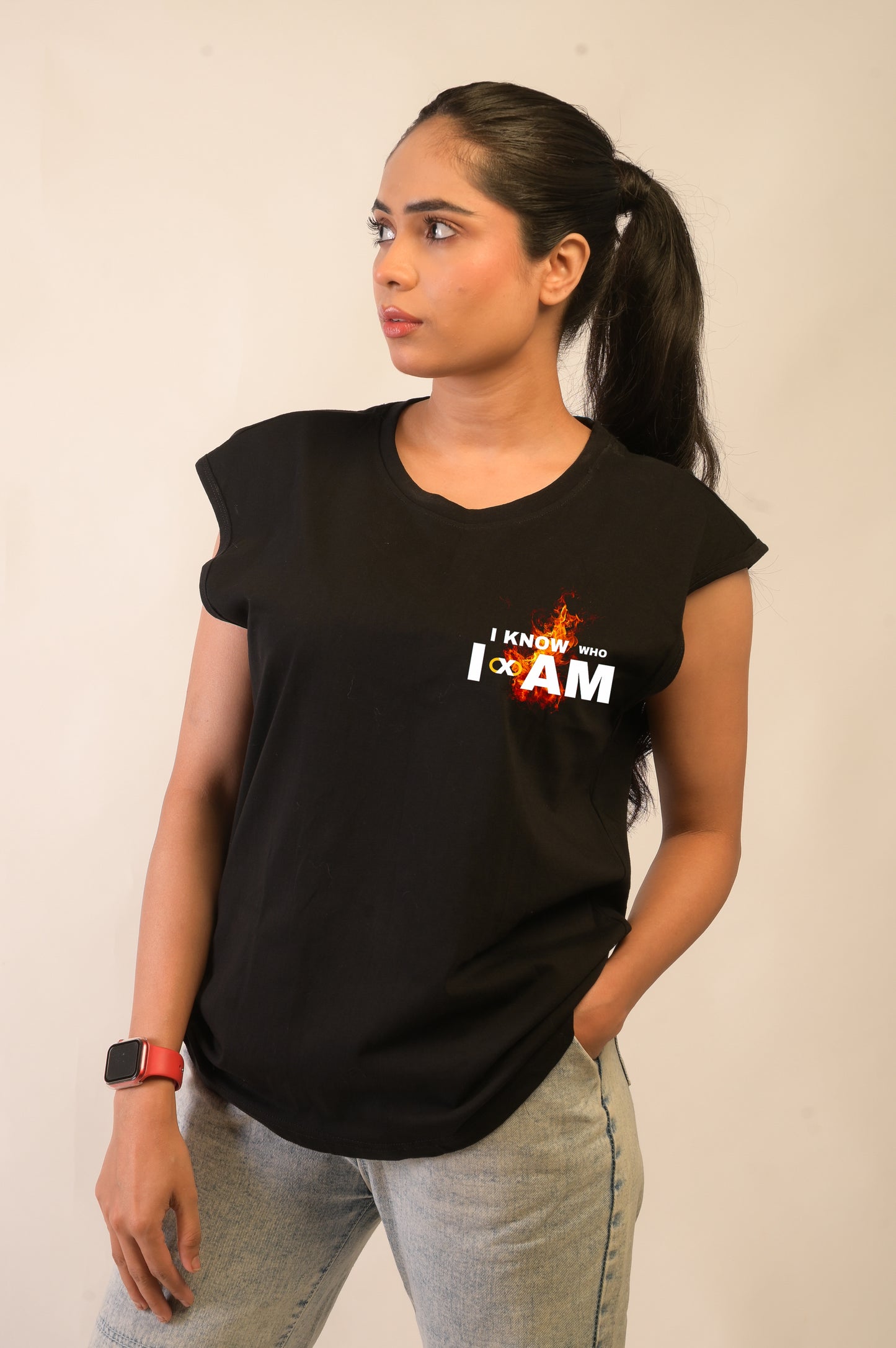 MENTALITY - OVERSIZED SLEEVELESS TANK - BLACK (WOMEN'S)