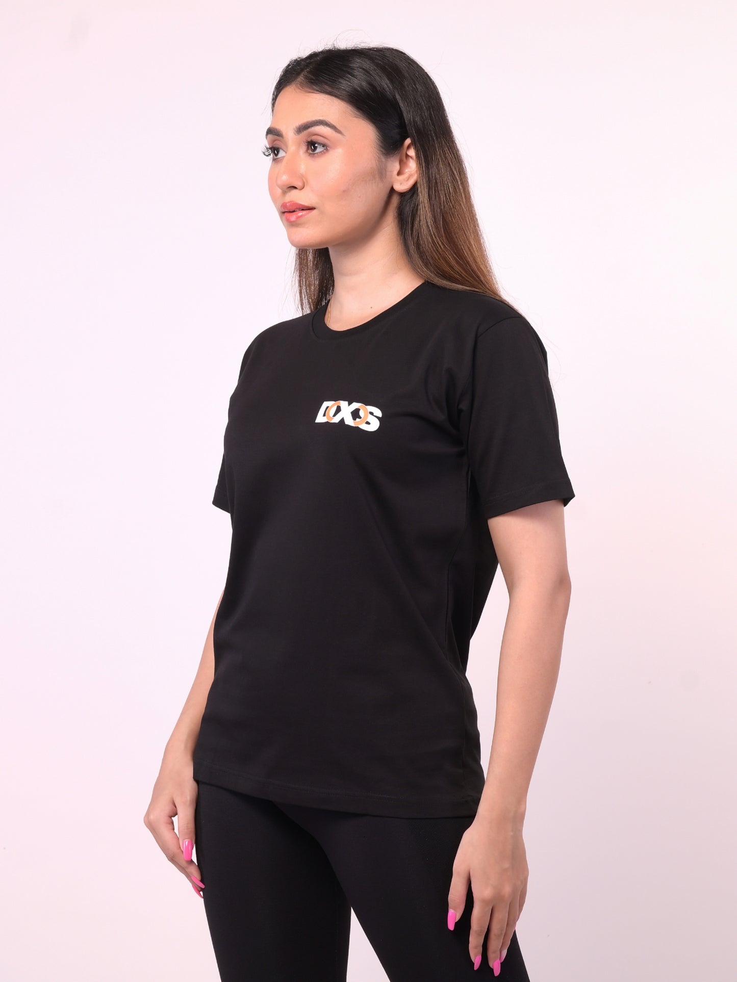 Women's Black Bajrangbali Graphic Printed T-Shirt