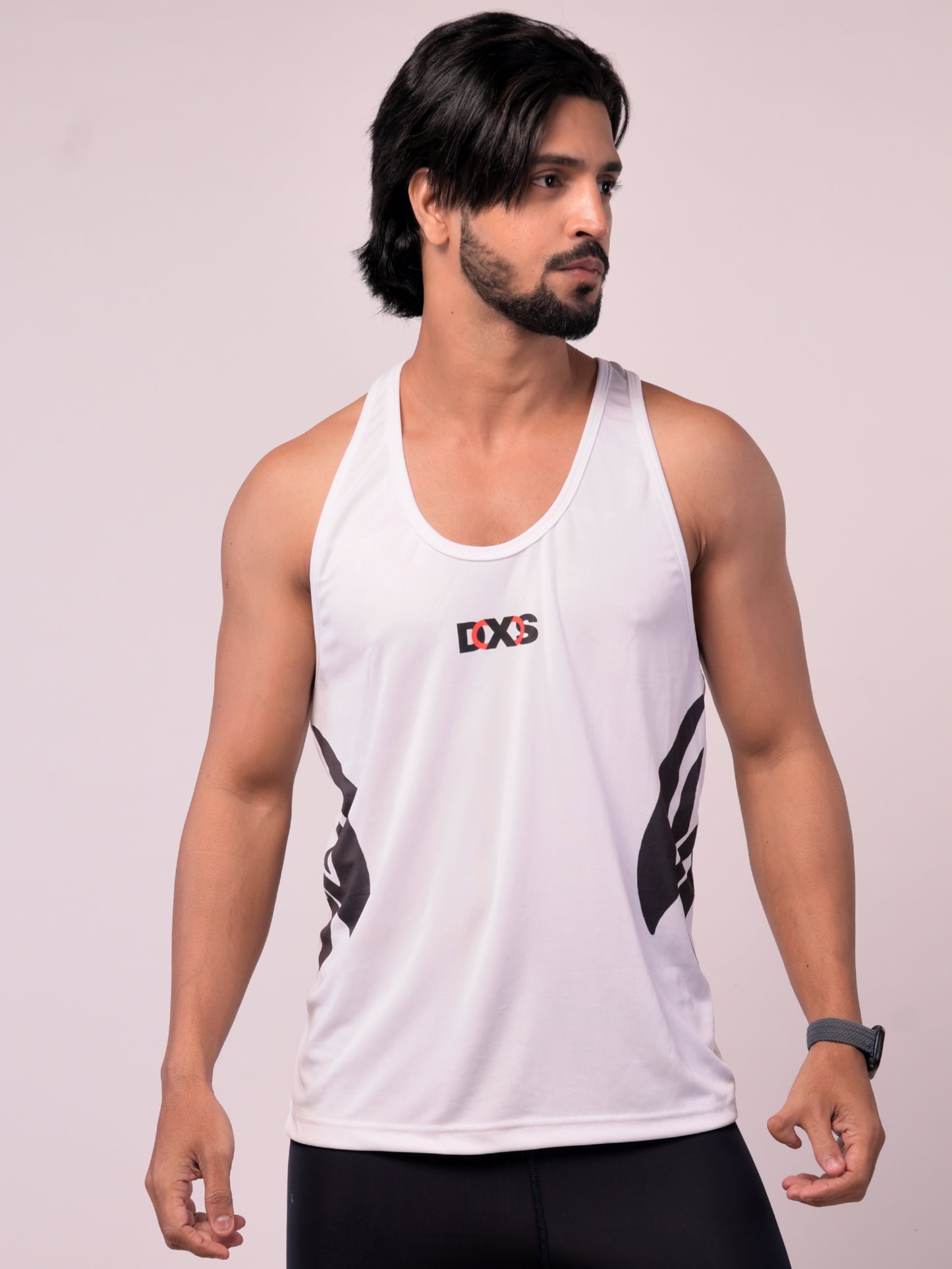 Men's DXS White Textured Stringer