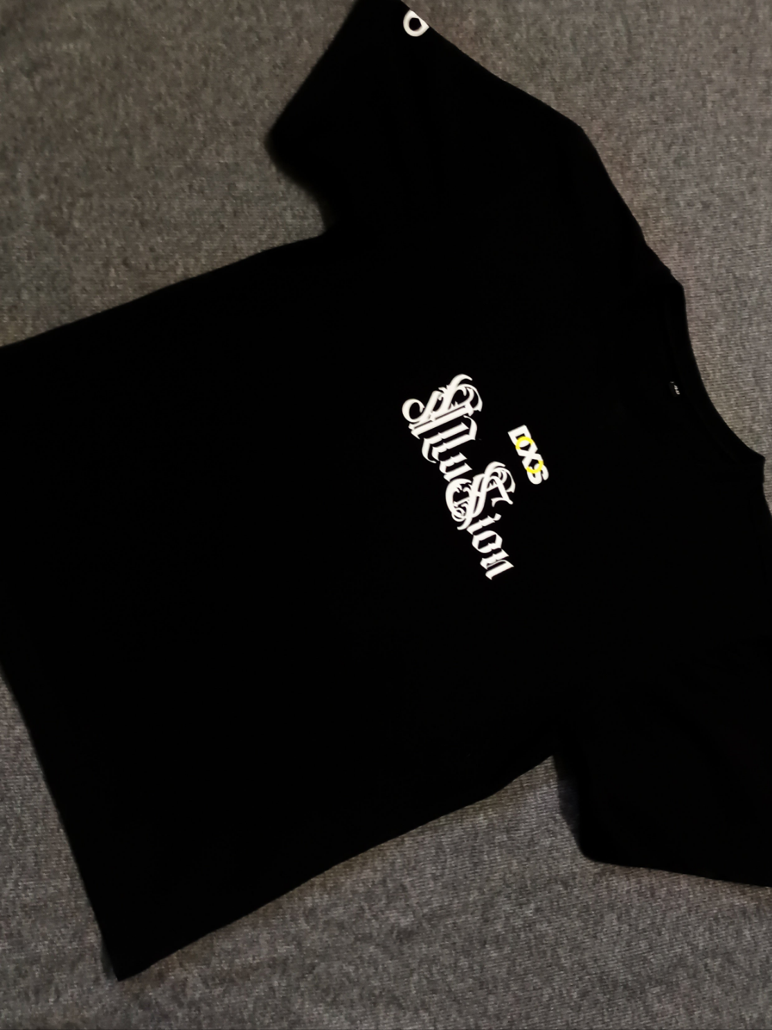 ILLUSION OF LIFE - PREMIUM OVERSIZED TEE - ILLUSION SERIES CHAPTER 1 - BLACK (MEN'S)