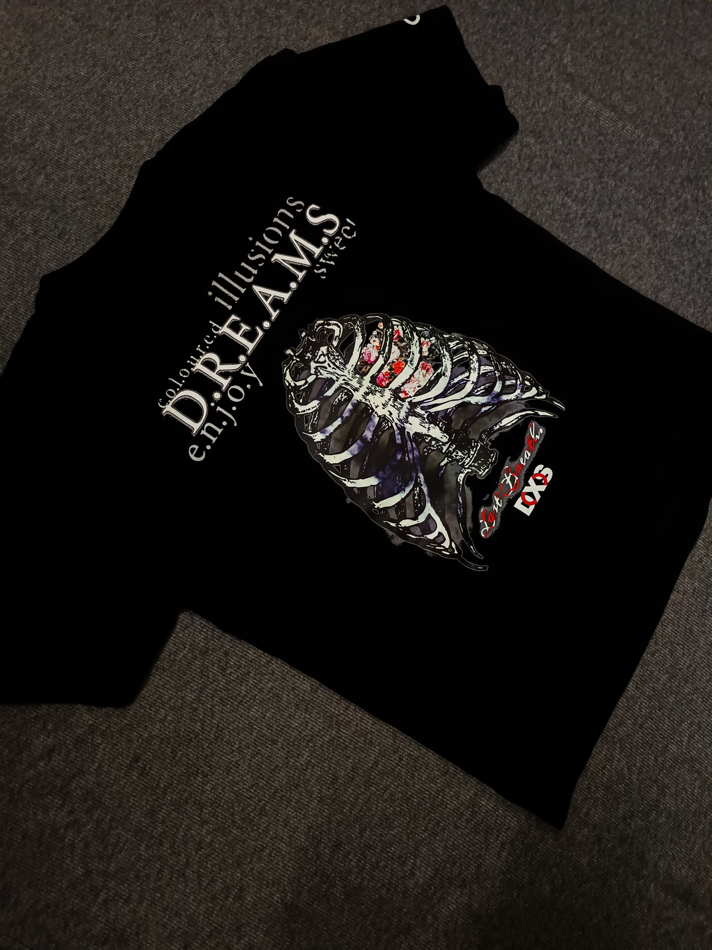 DREAMS - PREMIUM OVERSIZED TEE - ILLUSION SERIES CHAPTER 3 - BLACK (MEN'S)
