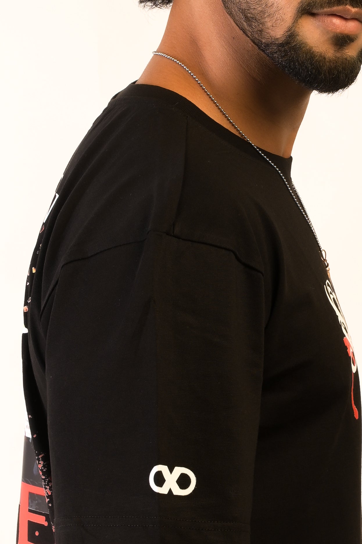 DEATH IN THE END - PREMIUM OVERSIZED TEE - ILLUSION SERIES CHAPTER 5 - BLACK (MEN'S)