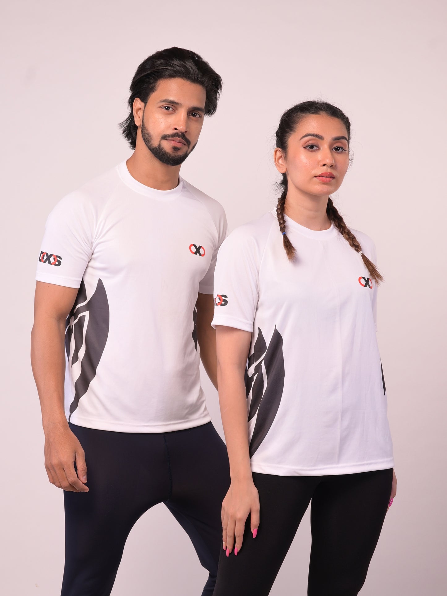 Women's DXS Solid White Xtive Tshirt