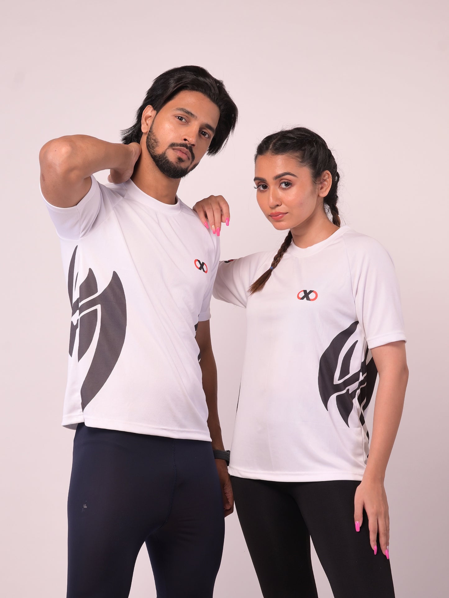 Women's DXS Solid White Xtive Tshirt
