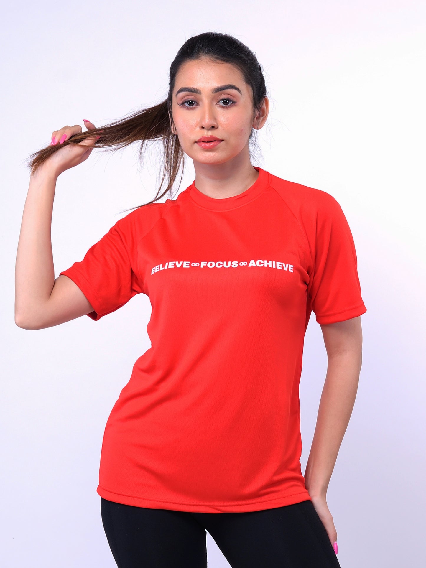 Women's Red BFA Xtive T-Shirt