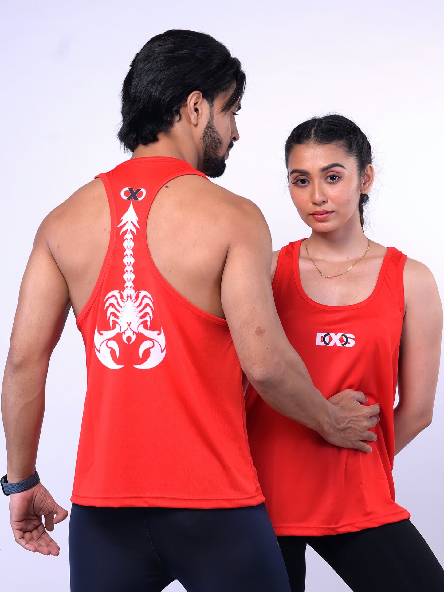 Women's Red Scorpion Textured Stringer